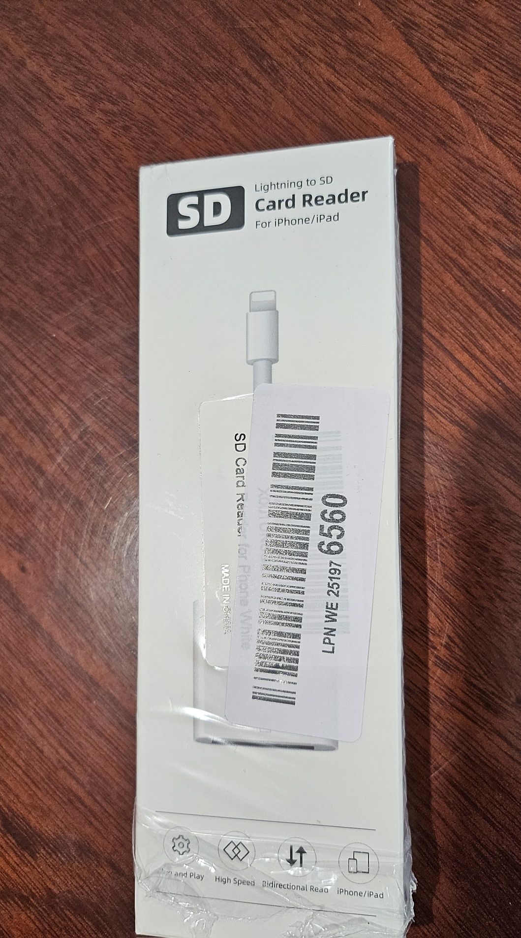Czytnik kart do iPhone'a/iPada