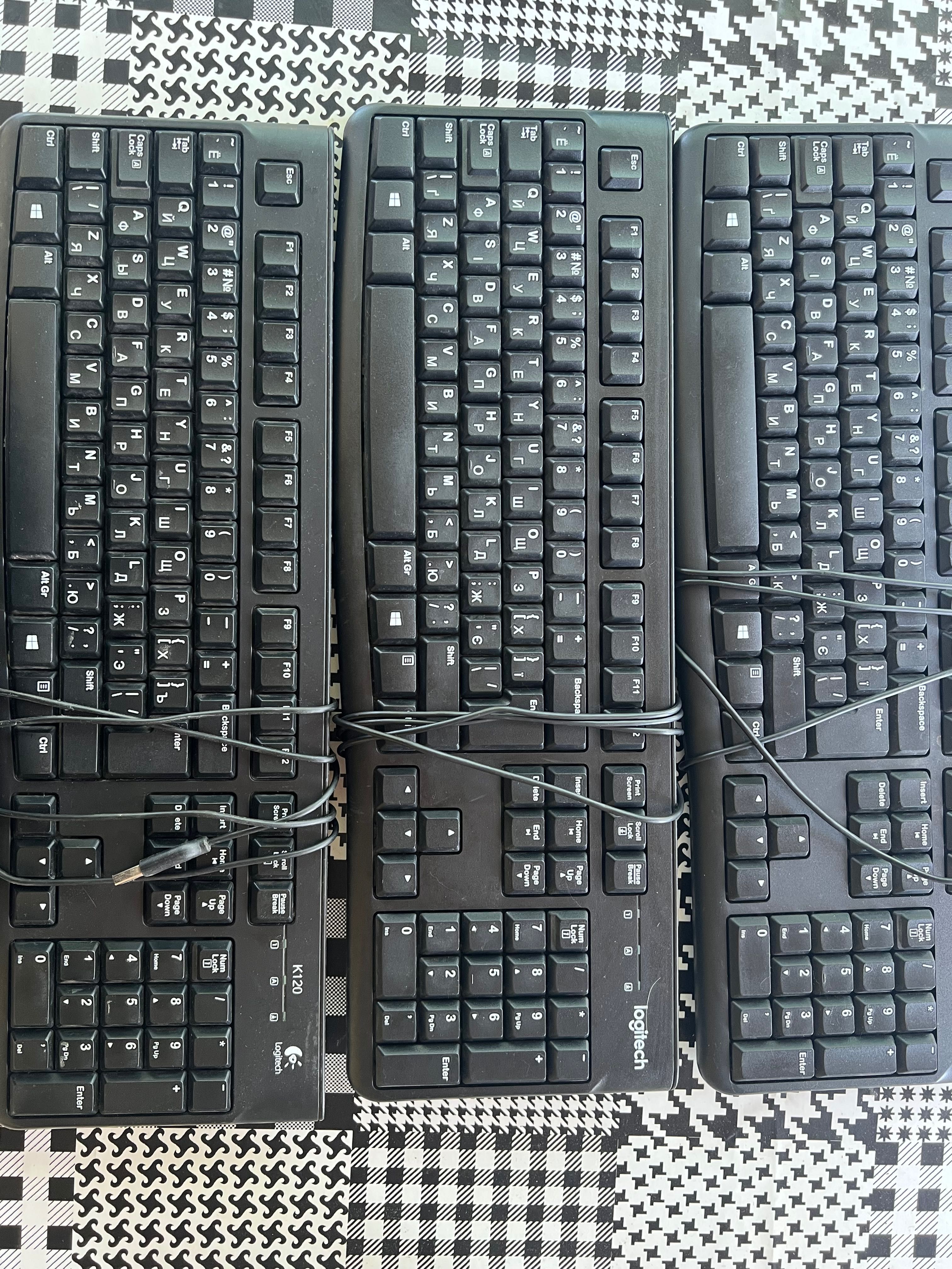 Клавіатури Logitech (14 шт)