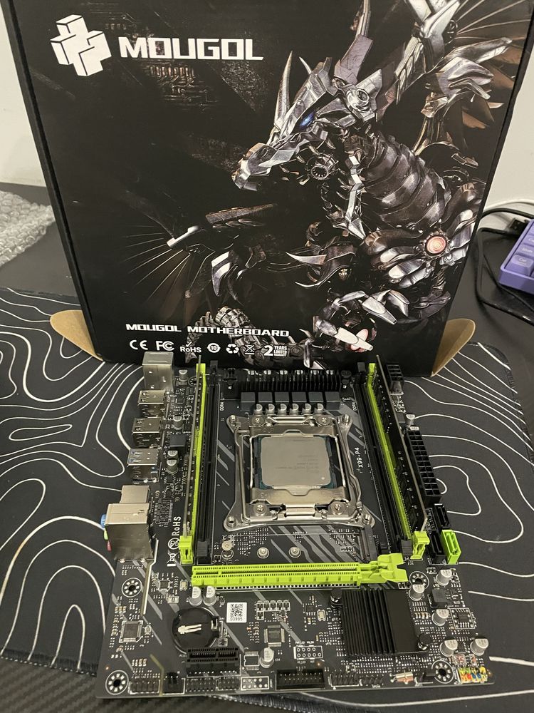 Новий комплект MONGOL X99 P4 + e5 2680v3 + 16GB DDR4 + Aigo 400X