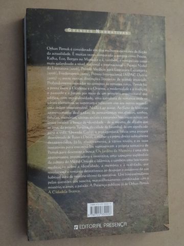 Os Jardins da Memória de Orhan Pamuk