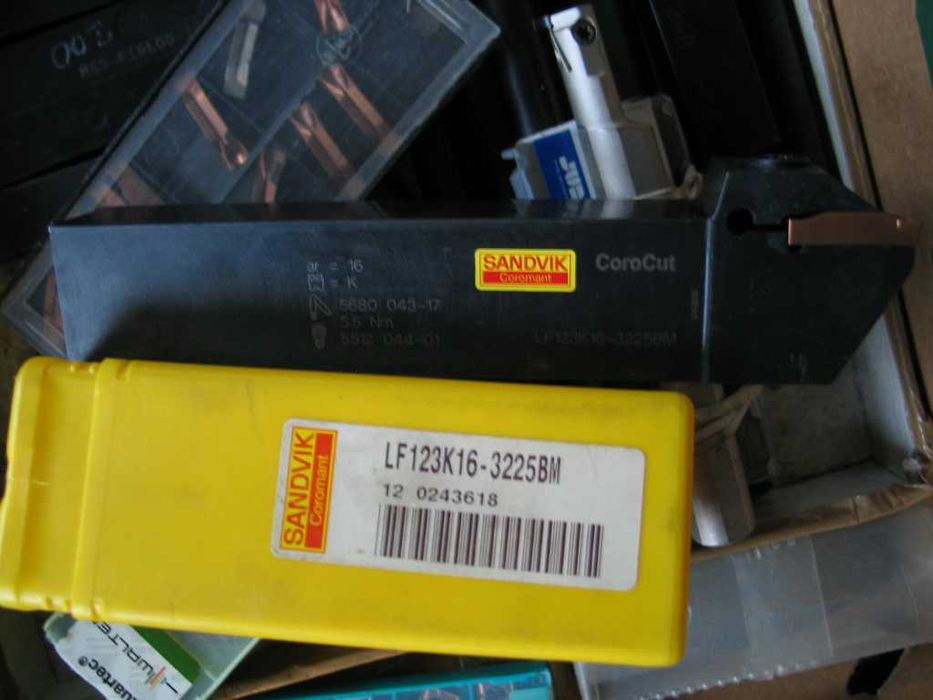 Sandvik przecinak nóż tokarski płytki Walter Iscar do tokarka frezarka