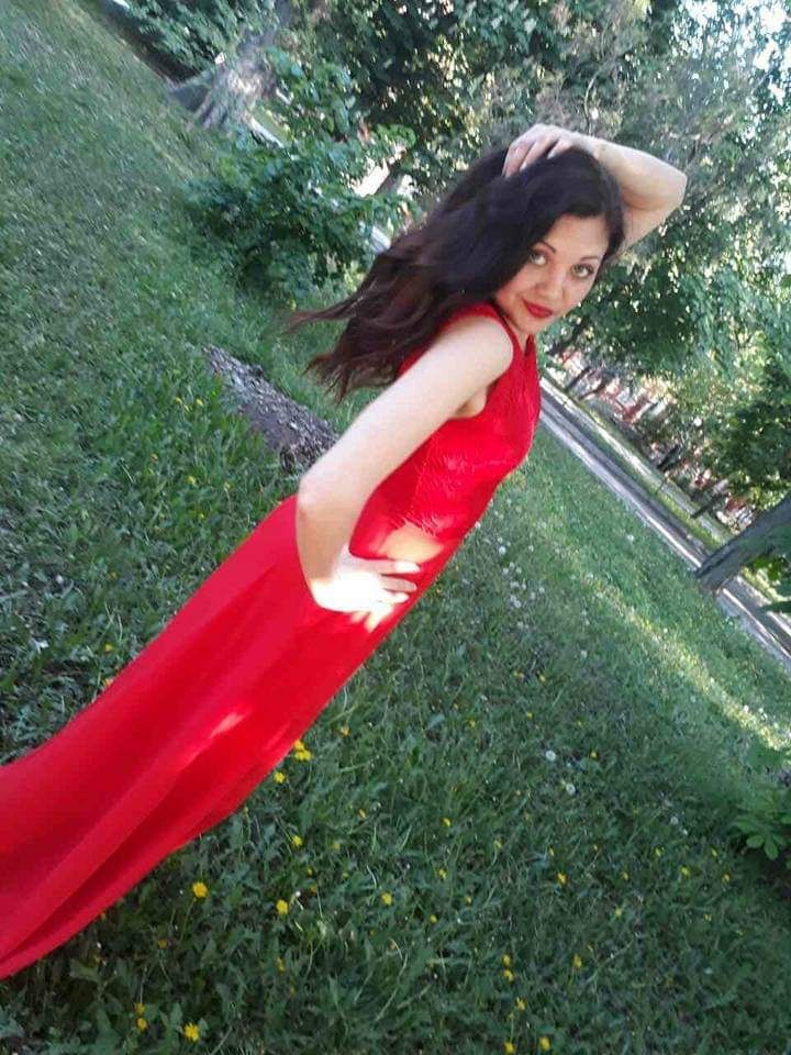 Красное платье в пол на Выпускной !