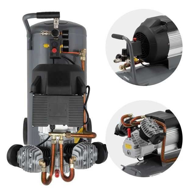 Компрессор Intertool pt-0007 50 литров, 420 л./мин., 10 атм. МЕДЬ!