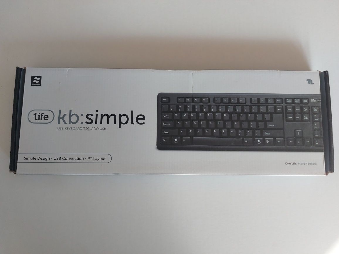 Teclado USB 1life