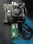Płyta głównaASRock fm2a58m-vg3+ z 2x2gb ddr3 1333mhz+amd a6 7400