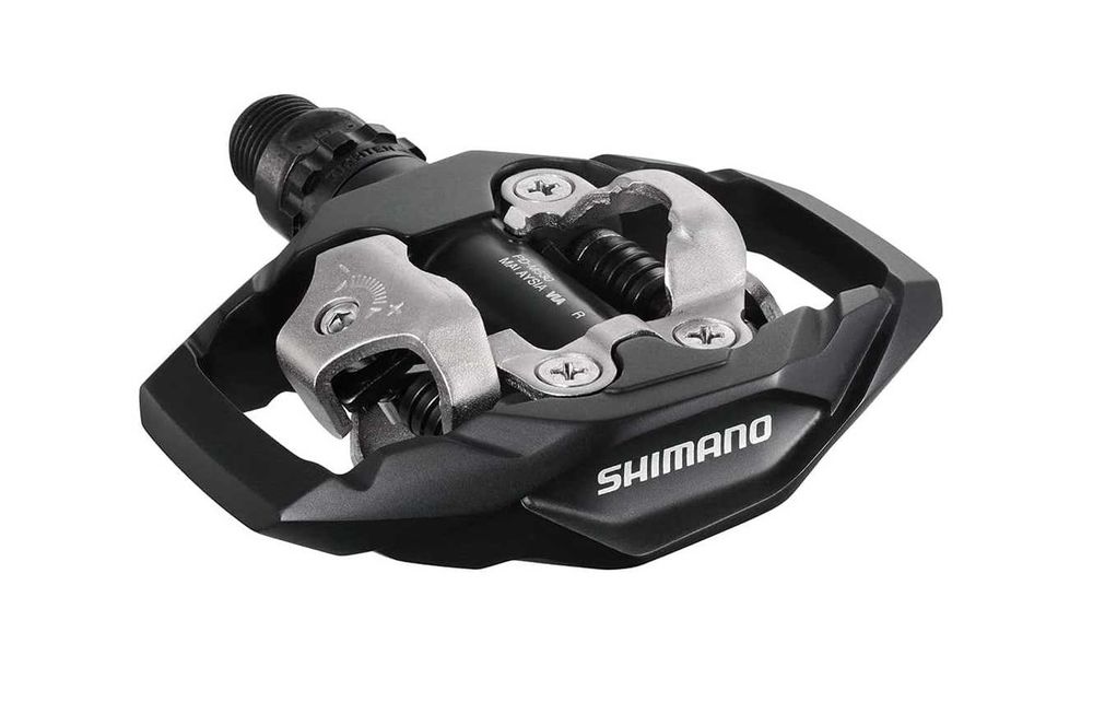 Pedały rowerowe SHIMANO SPD z blokami NOWE