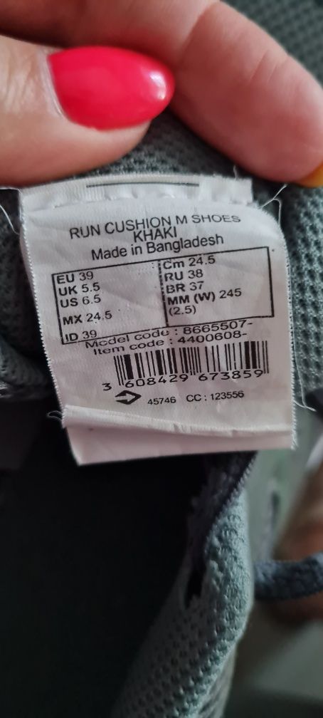Buty sportowe Kalenji rozmiar 39