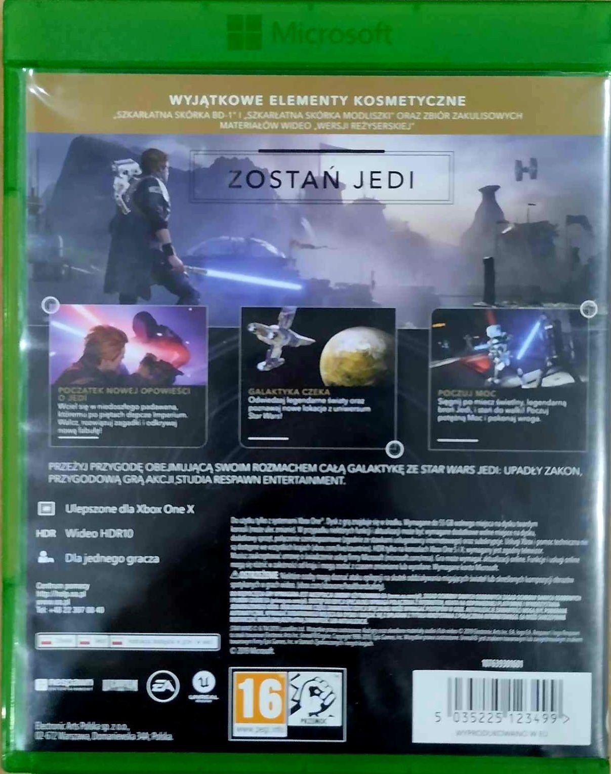 Star Wars Jedi Upadły Zakon Xbox One