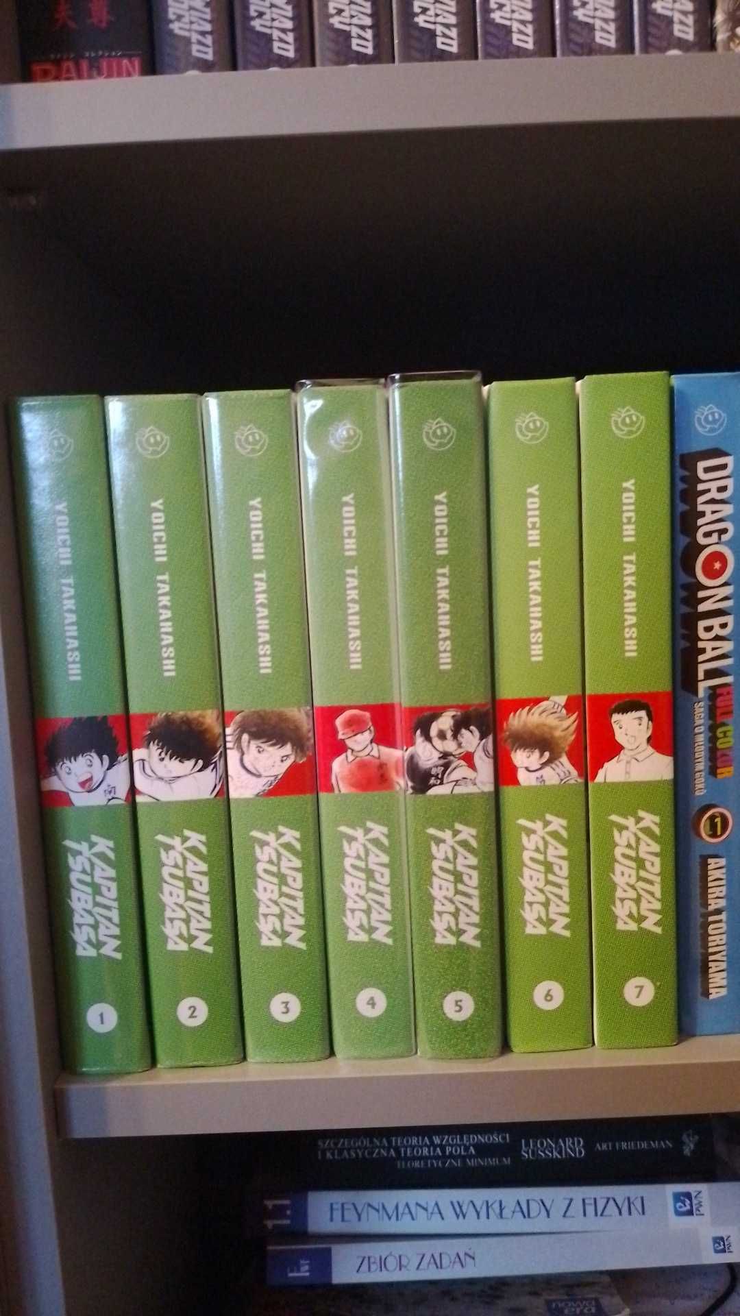 Manga Kapitan Tsubasa 1-7 + dodatki