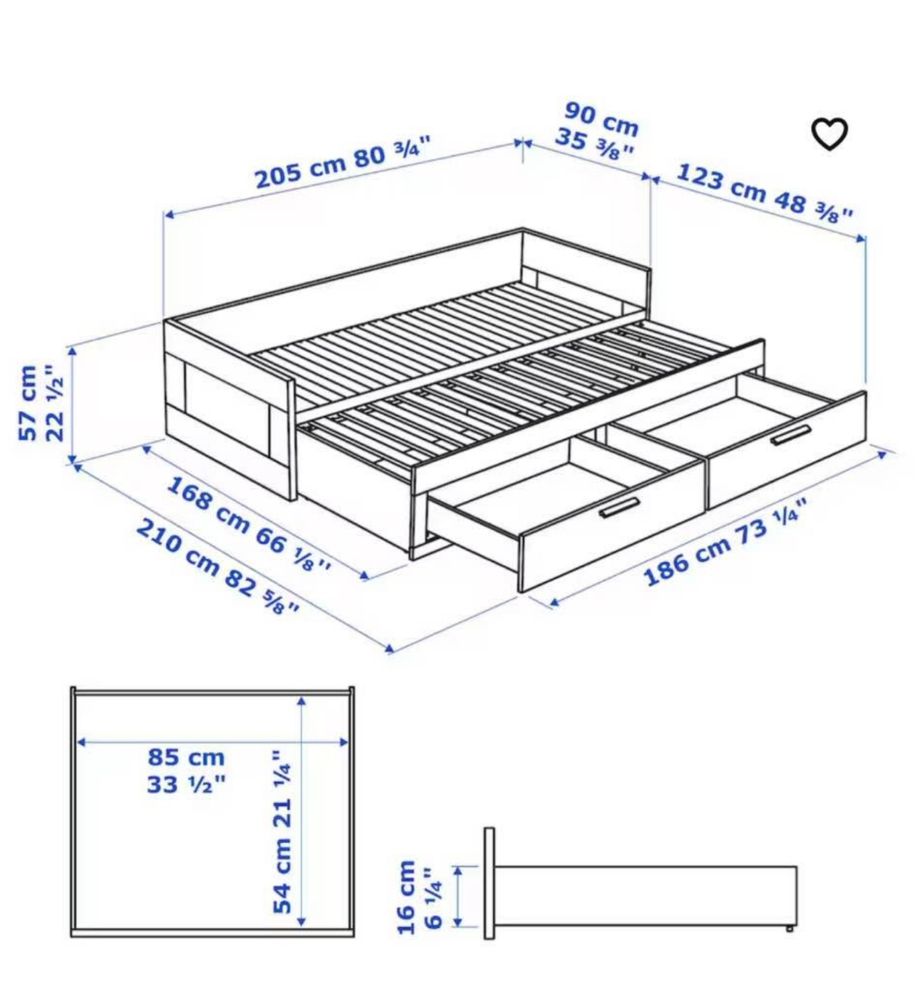 Cama individual dupla que vira cama de casal