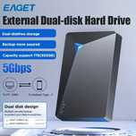 Зовнішній жорсткий диск EAGET 1 ТБ USB 3.0 HDD 2.5 дюйма