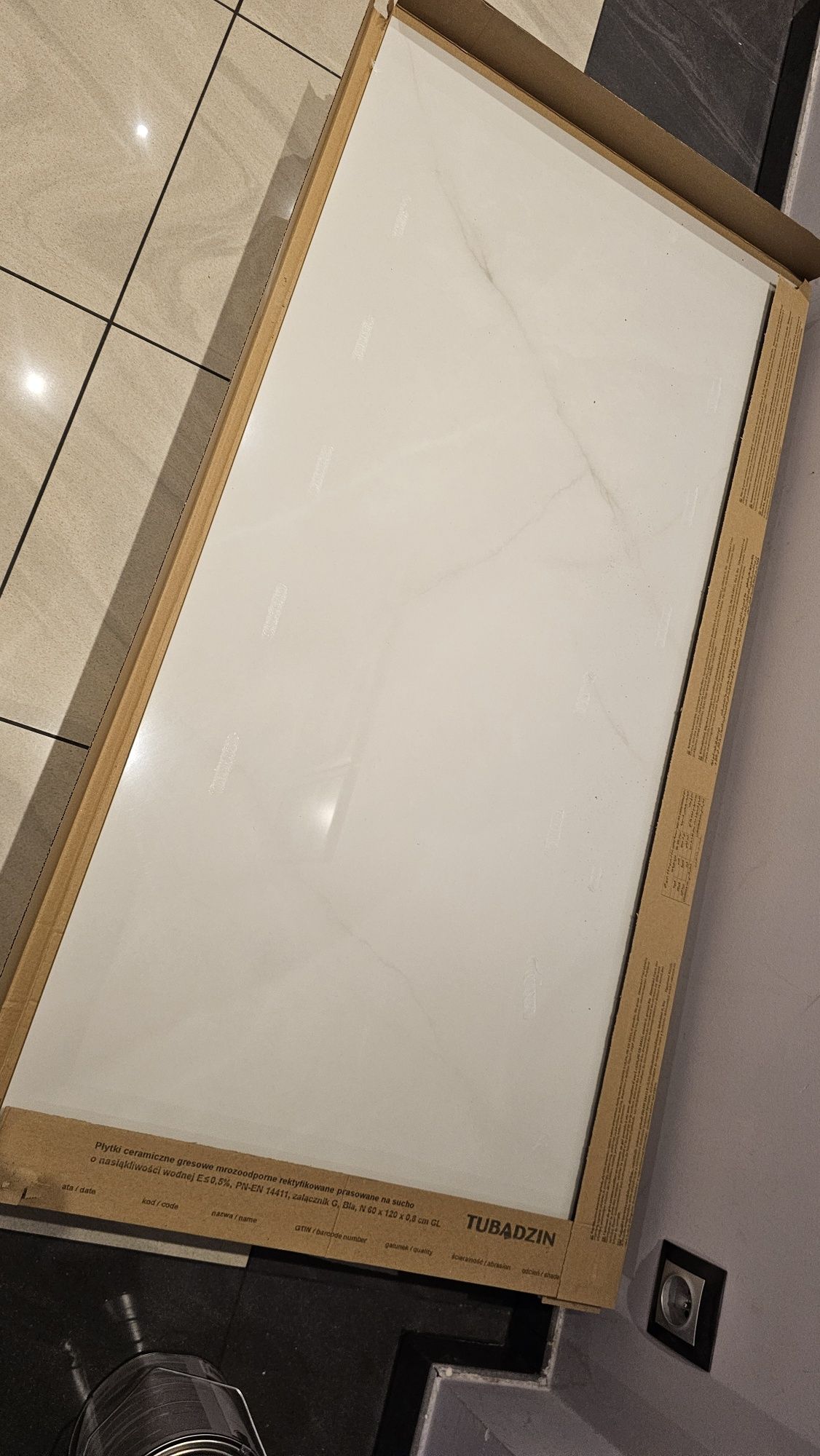 Płytki Tubadzin Onix Pearl 60x120cm gat 1