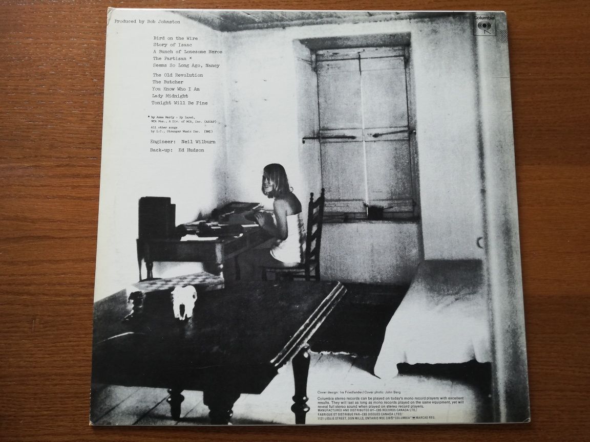 Leonard Cohen - Songs From A Room LP