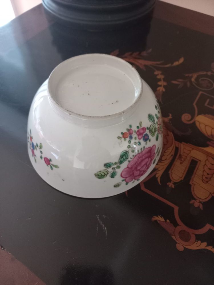 Prato fundo em porcelana Companhia das Índias