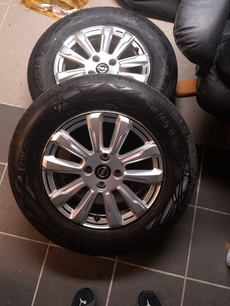 Koła opel mokka b 4x108 215/65  r16 praktycznie nowe