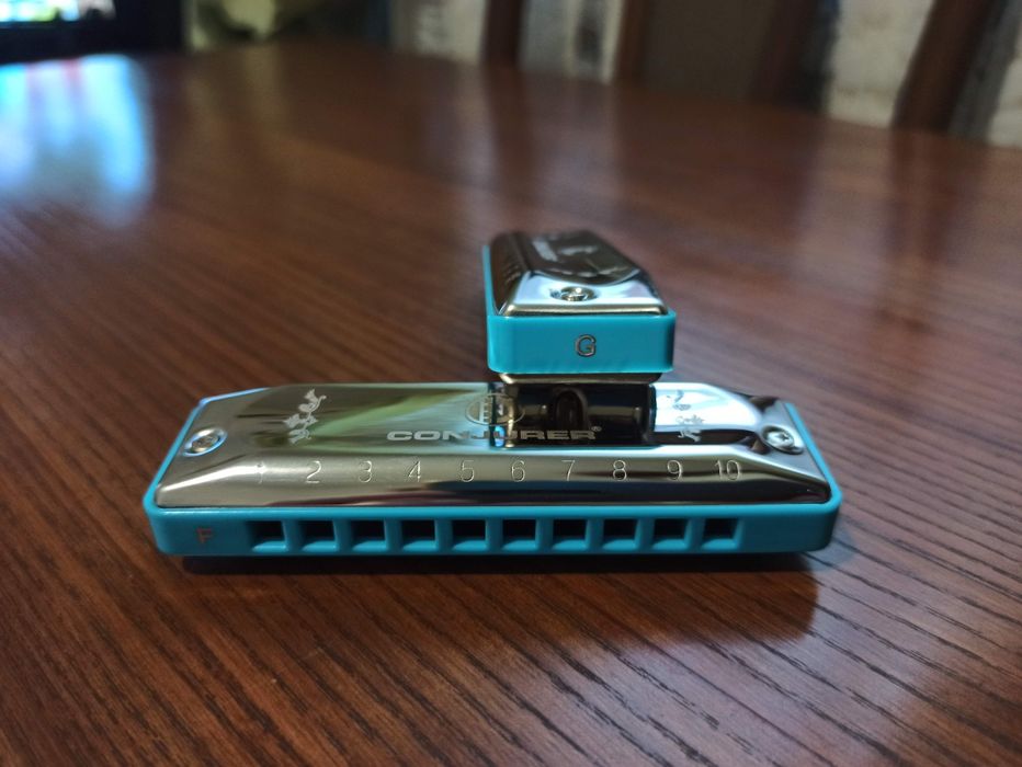 Губная гармошка губна гармоніка діатонічна Easttop T008K Conjurer