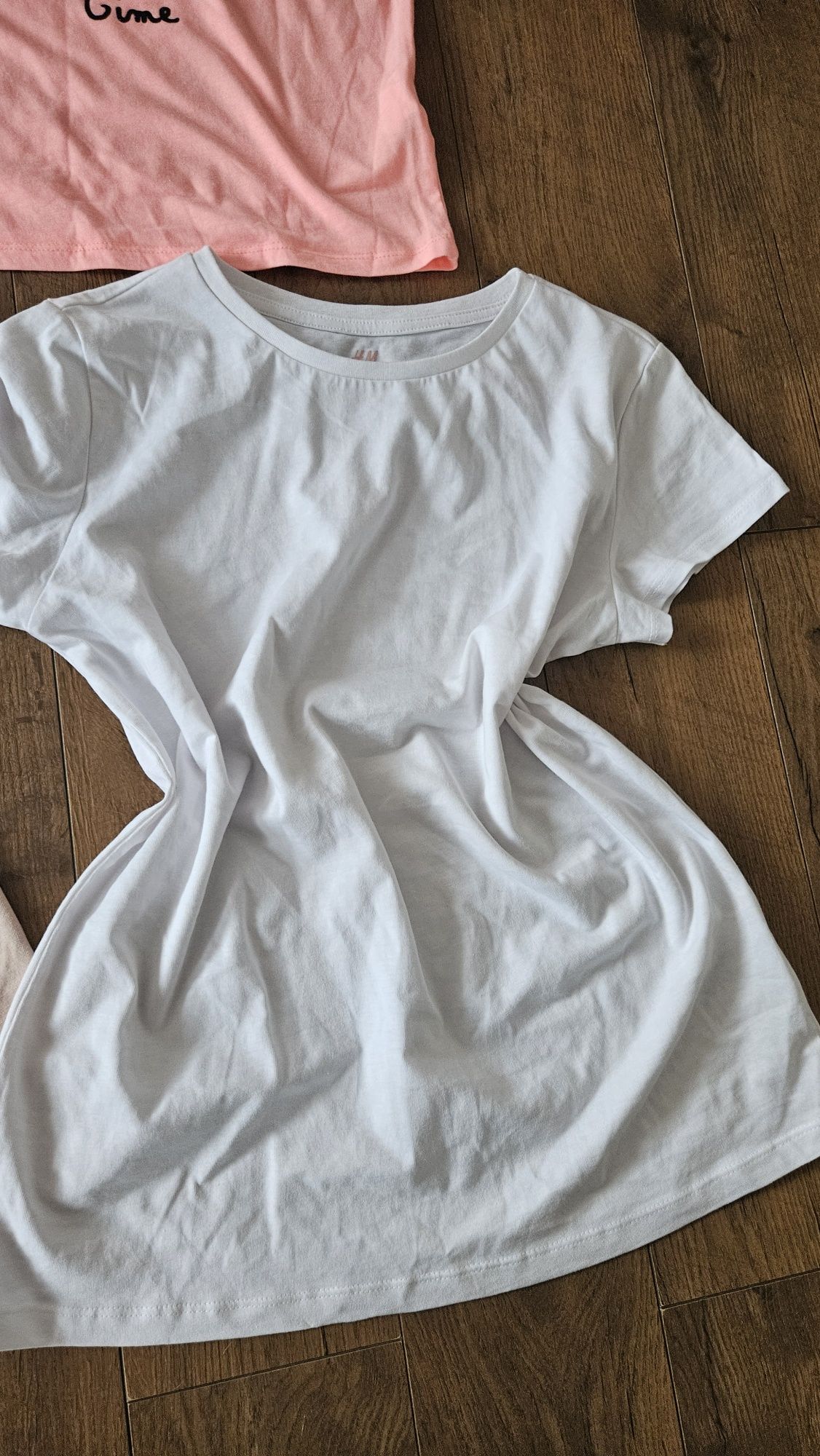 Bluzki T-shirty bawełniane krótki rękaw H&M
