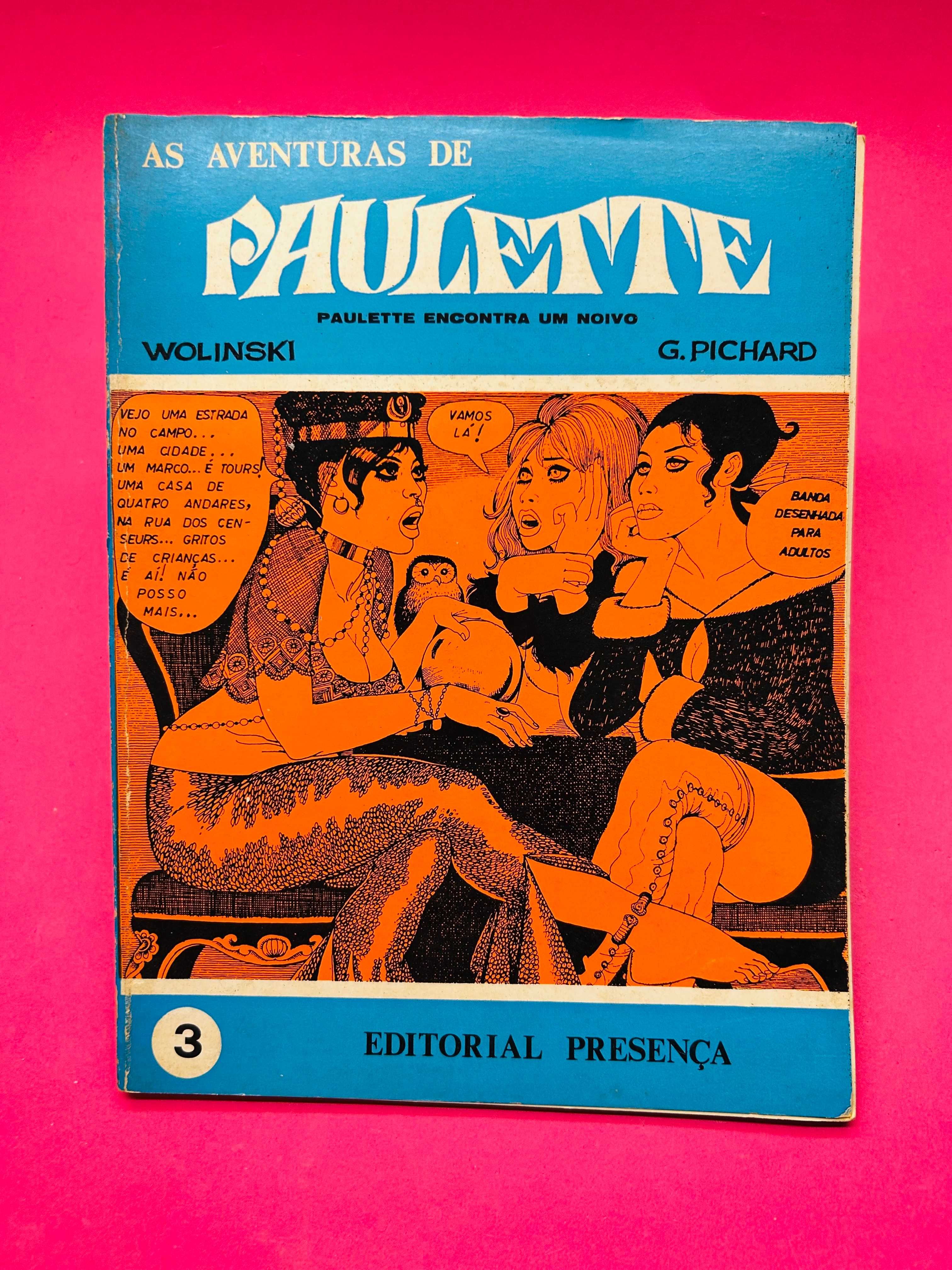 As Aventuras De Paulette - Nº3 - Wolinski / G. Pichard