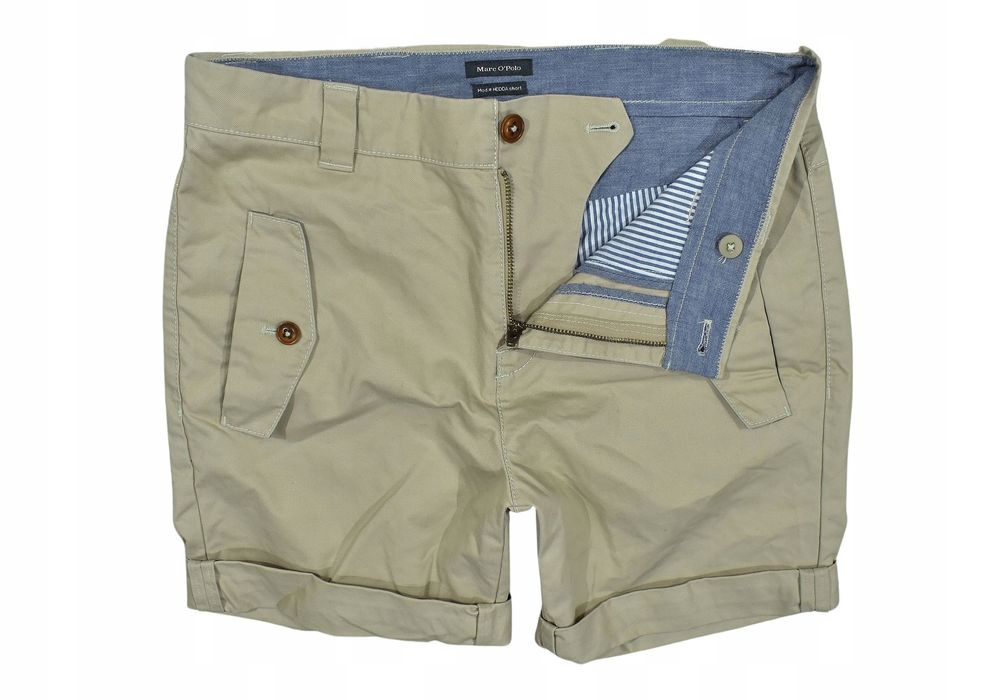 Marc O'polo Spodenki Damskie Chinosy Military / 34