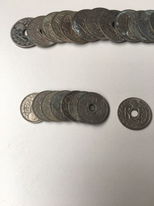 Moedas francesas antigas