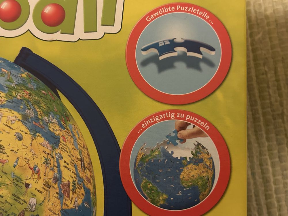 Puzzle globo terrestre 3D