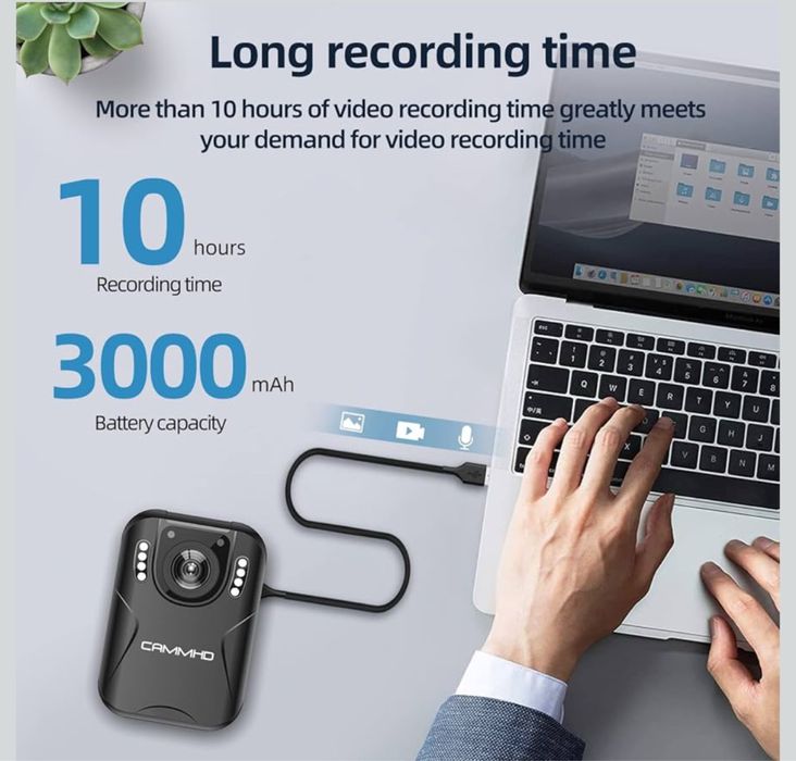 Бодікамера Cammhd нагрудна камера H4-64 gb