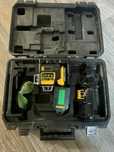 Duży zestaw laser DeWalt DCE089D1G + Bateria 2.0ah + akcesoria