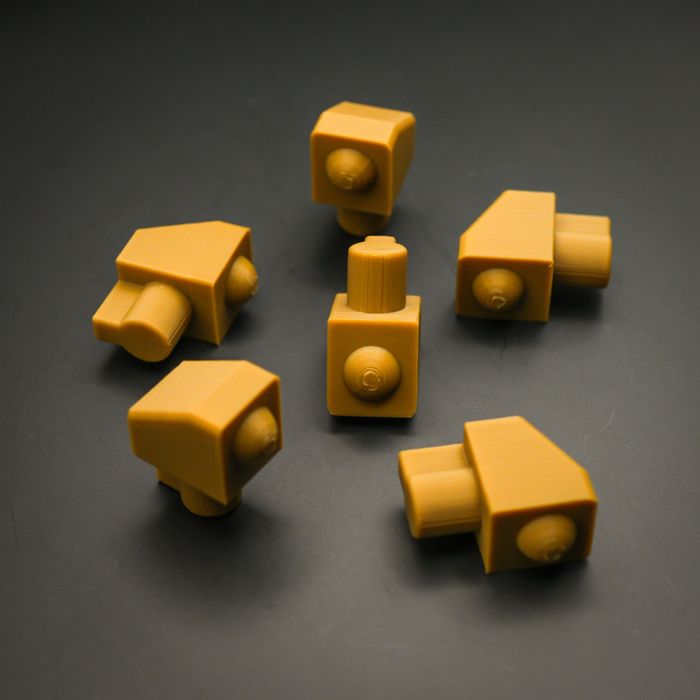 Bariera do torów drewnianych 6szt