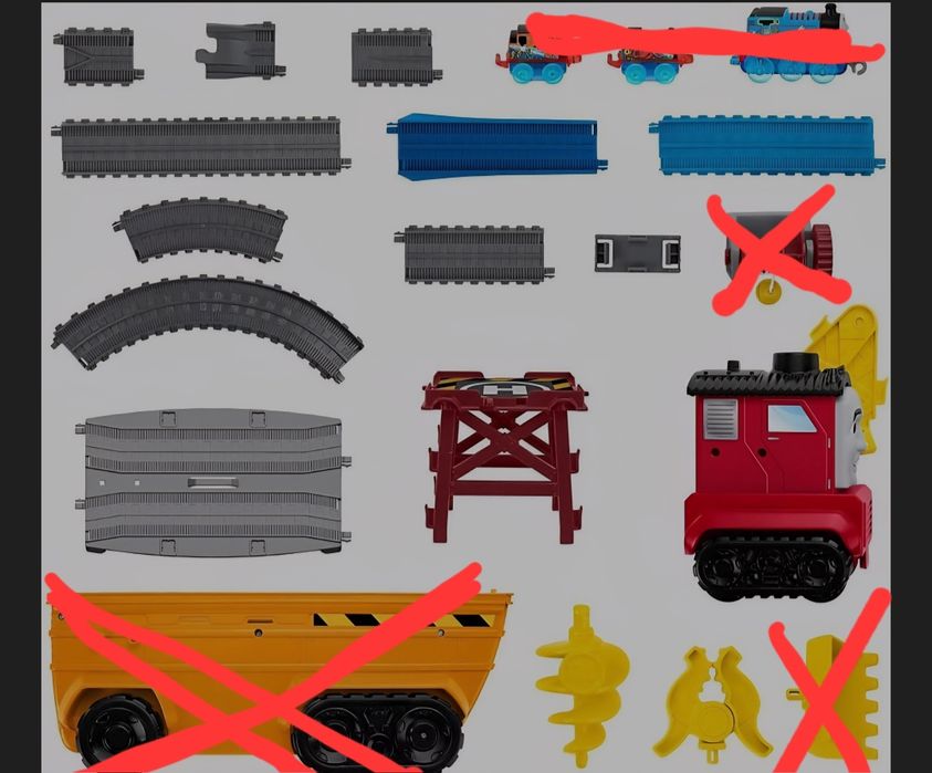 Zestaw torów Tomek I Przyjaciele + akcesoria