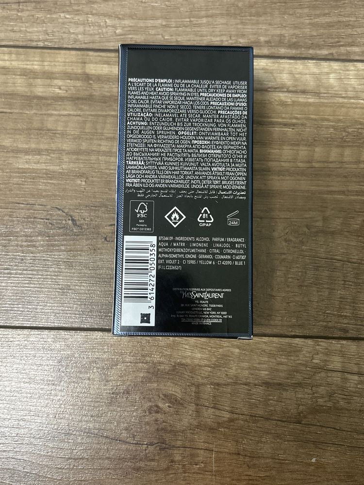 Y EDP 100 ml Męski zapach