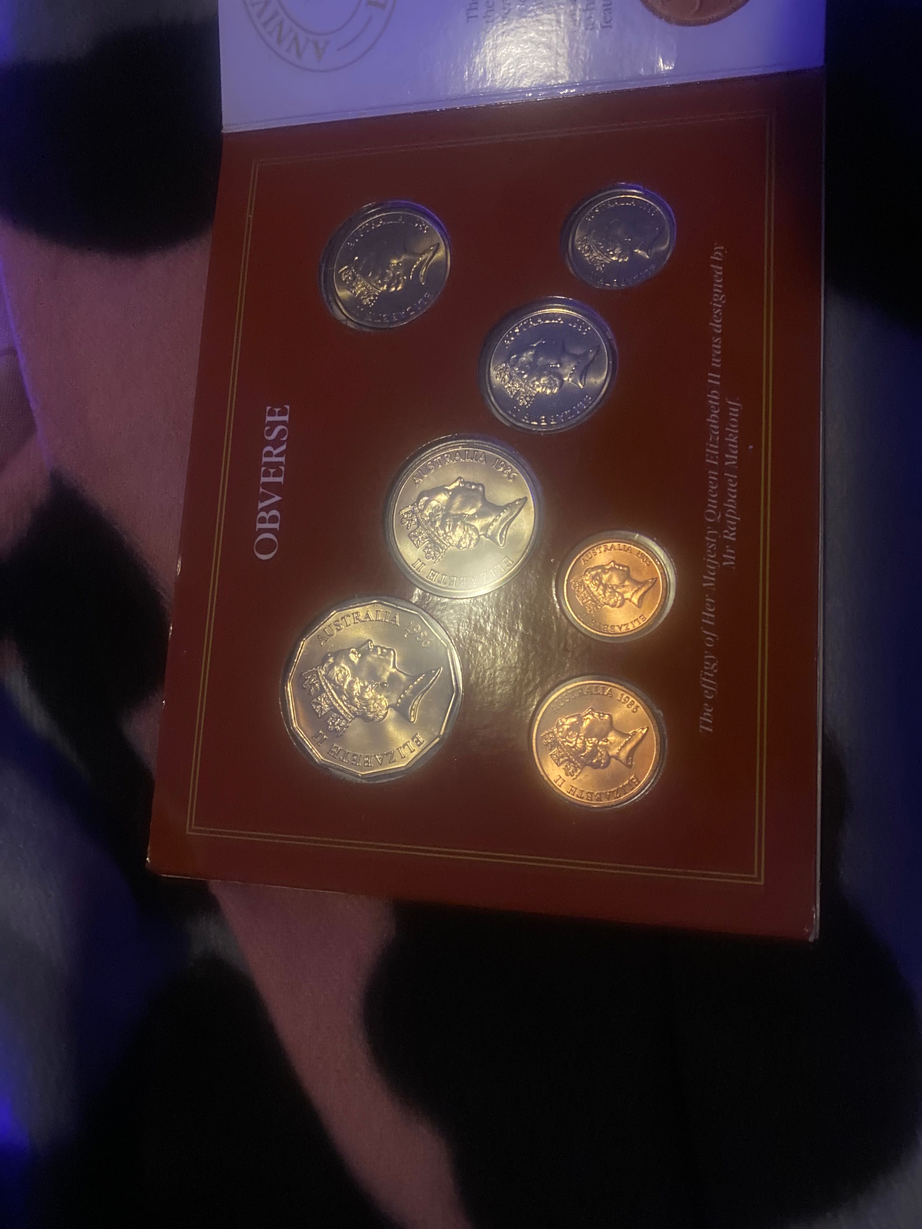 Coleção de moedas da aus