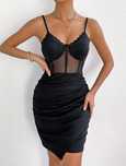 Vestido de alças