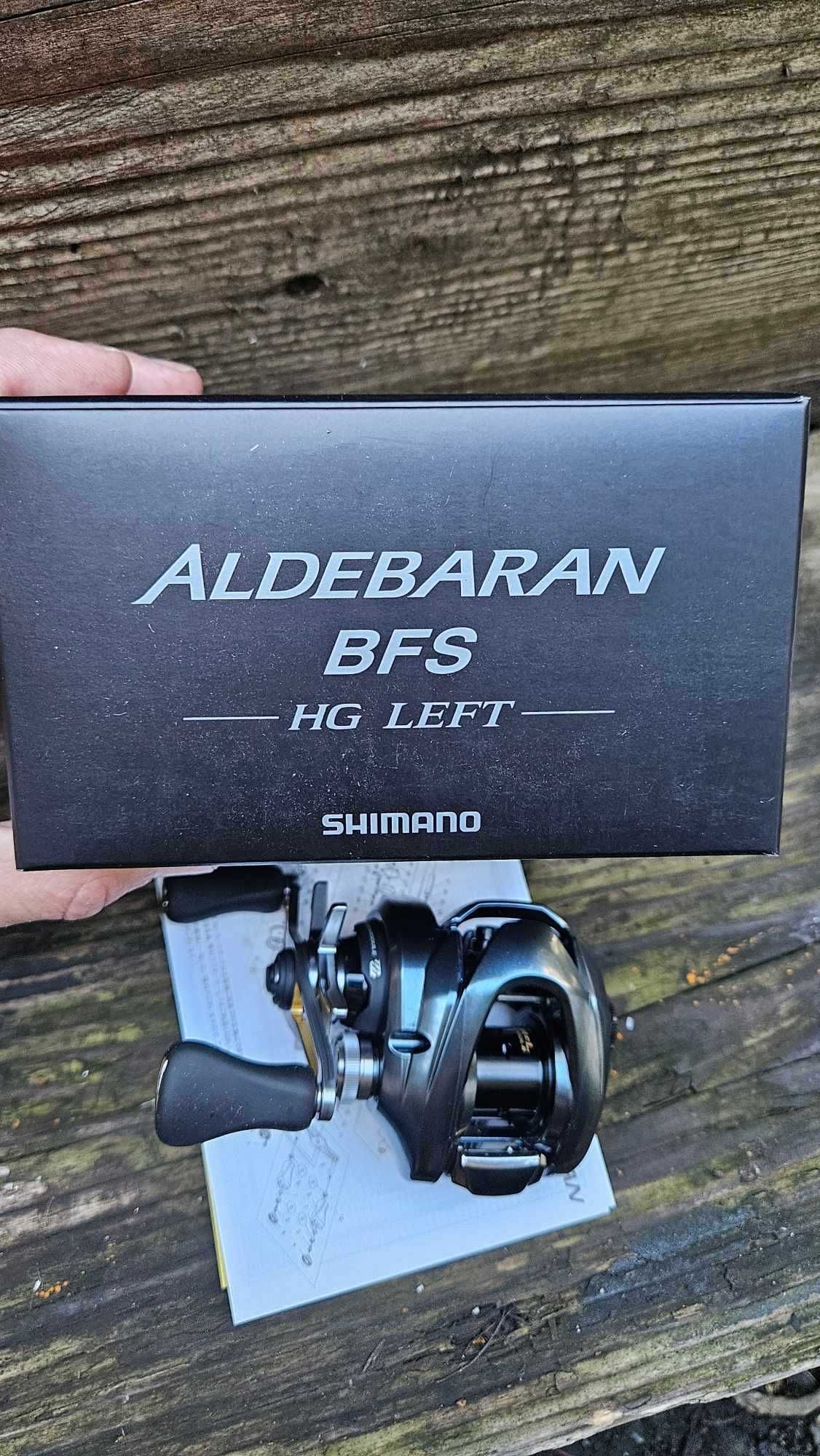 Multiplikator Shimano ALDEBARAN BFS HG LEFT. Nowy. JDM