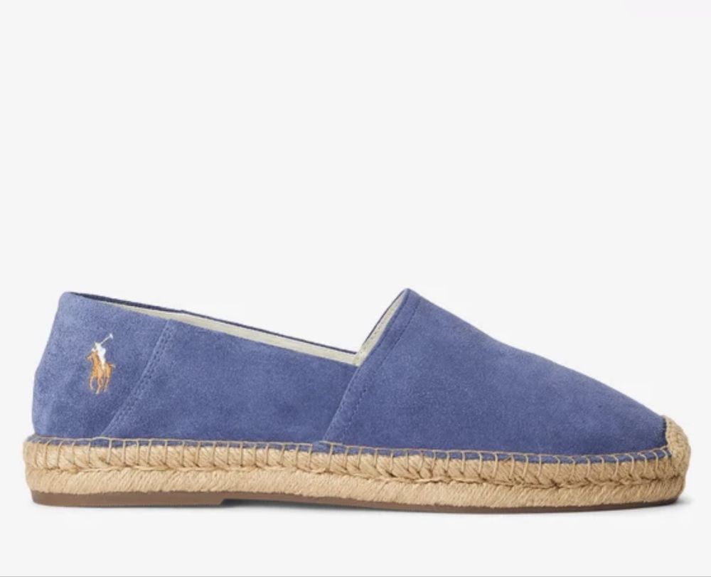 Замшеві еспадрилі Polo Ralph Lauren CEVIO