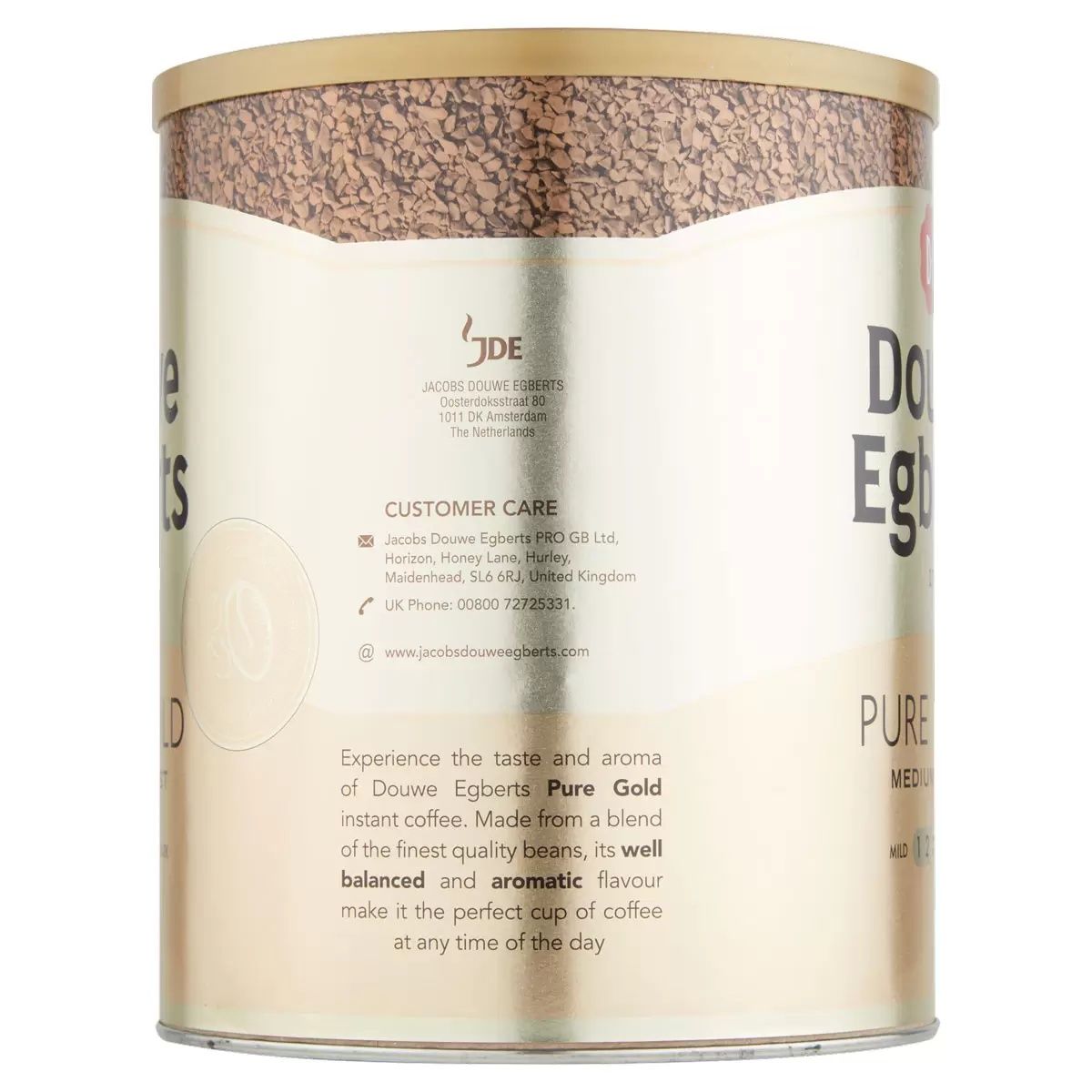 Kawa Douwe Egberts Pure Gold kawa rozpuszczalna 750g