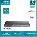 Switch PoE 18x monitoring d link cctv