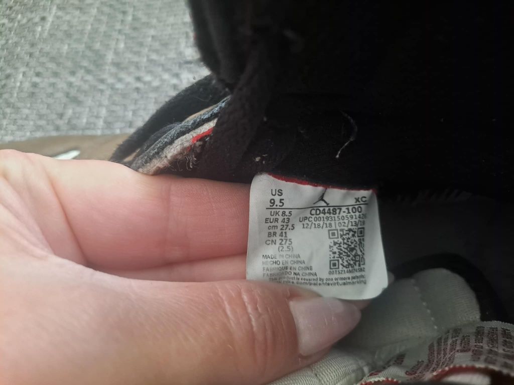 Nike Air Jordan 1 Retro High Og x Travis Scott 43