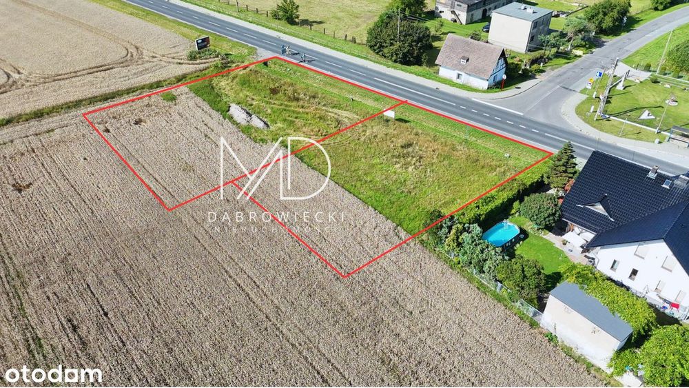 Działka Budowlana– 1255 m², Srocza Góra, Pniów, Możliwość Powiększenia