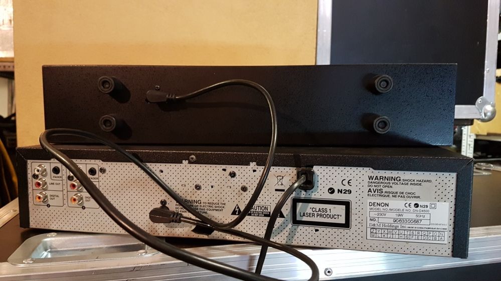 Denon DN D4500 CD/MP3 Odtwarzacz dla dja, do lokalu