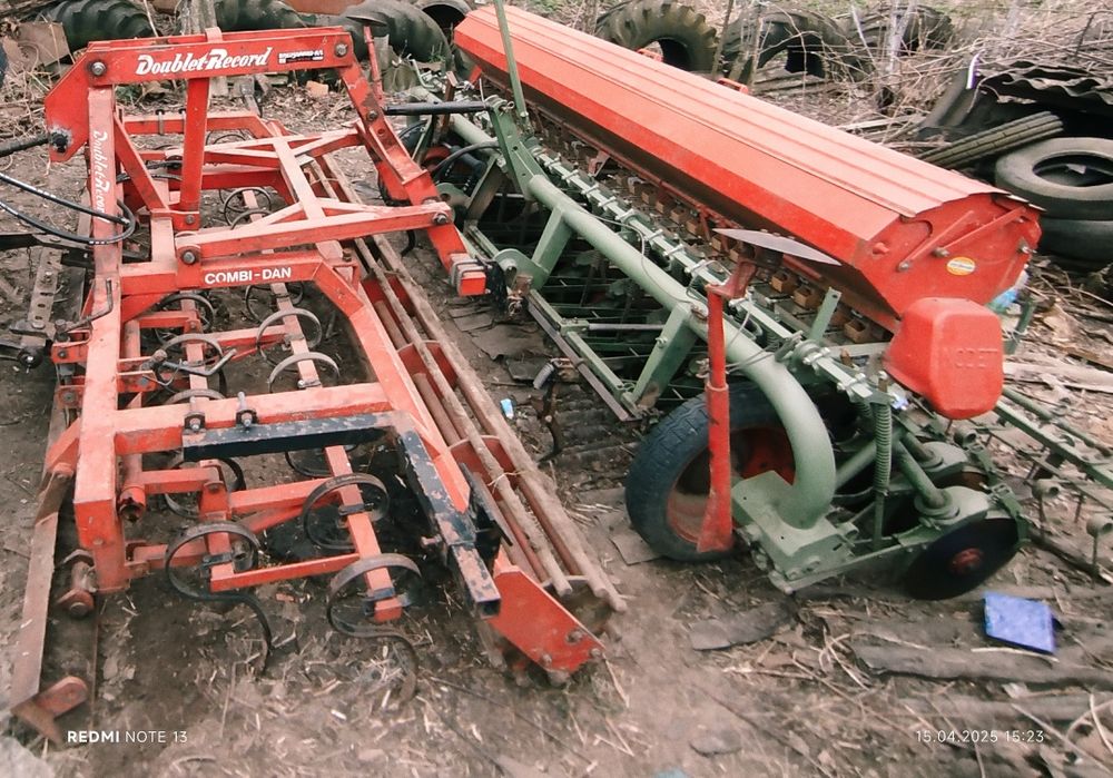 Продам культиватор під сівалку 3м. Doublet Record