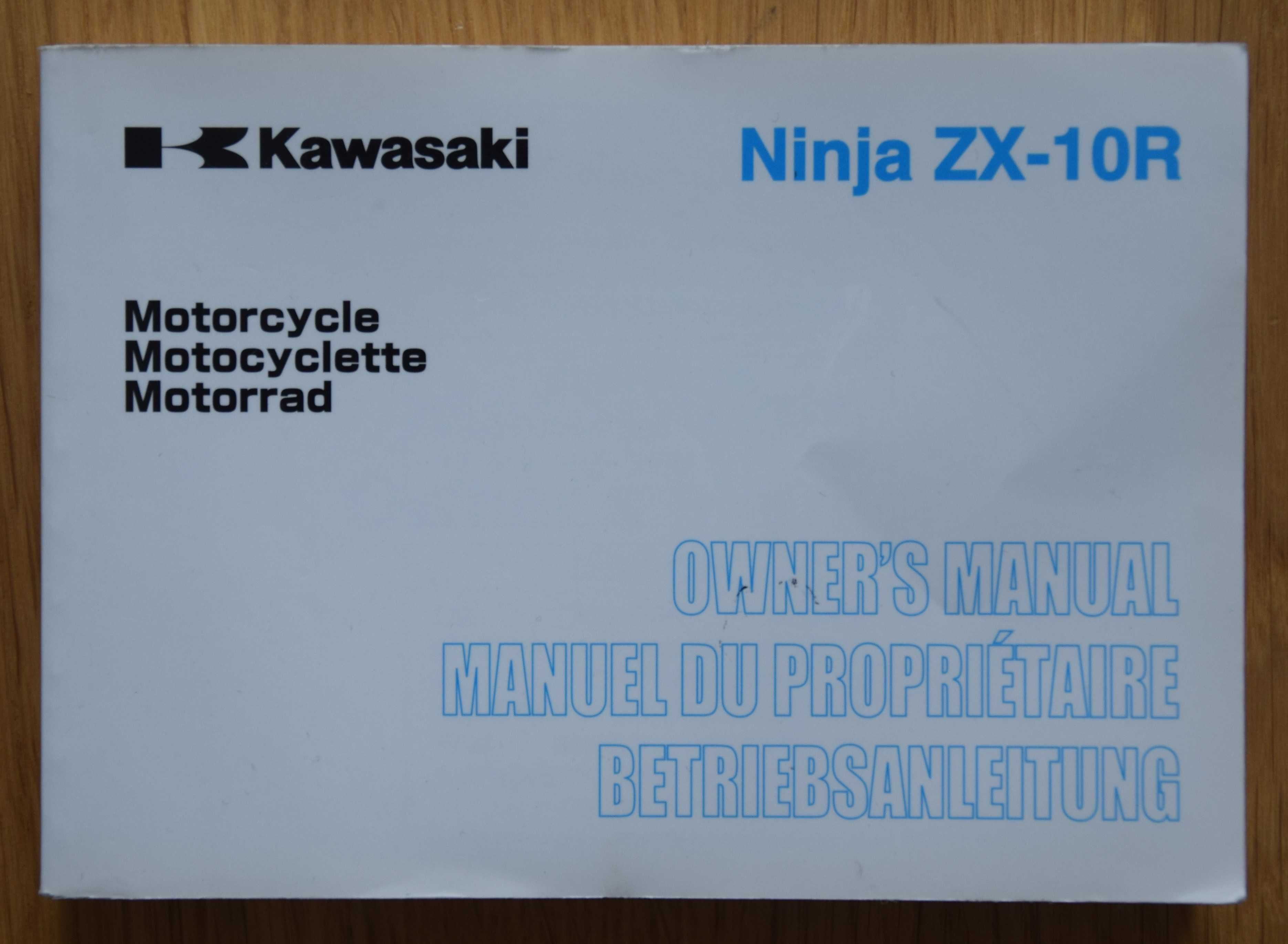 Instrukcja Kawasaki Ninja ZX-10R