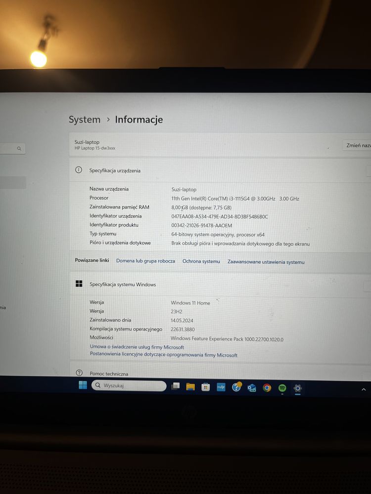 Laptop HP jak NOWY