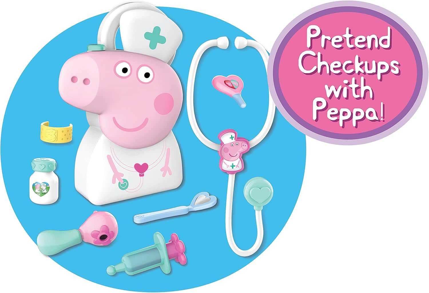 Ігровий набір лікаря Peppa Pig Checkup Case Set Свинка Пеппа