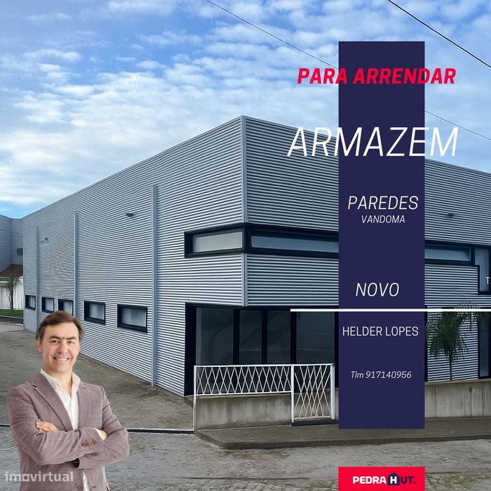 Aluga-se Armazém| Paredes | Vandoma | Novo