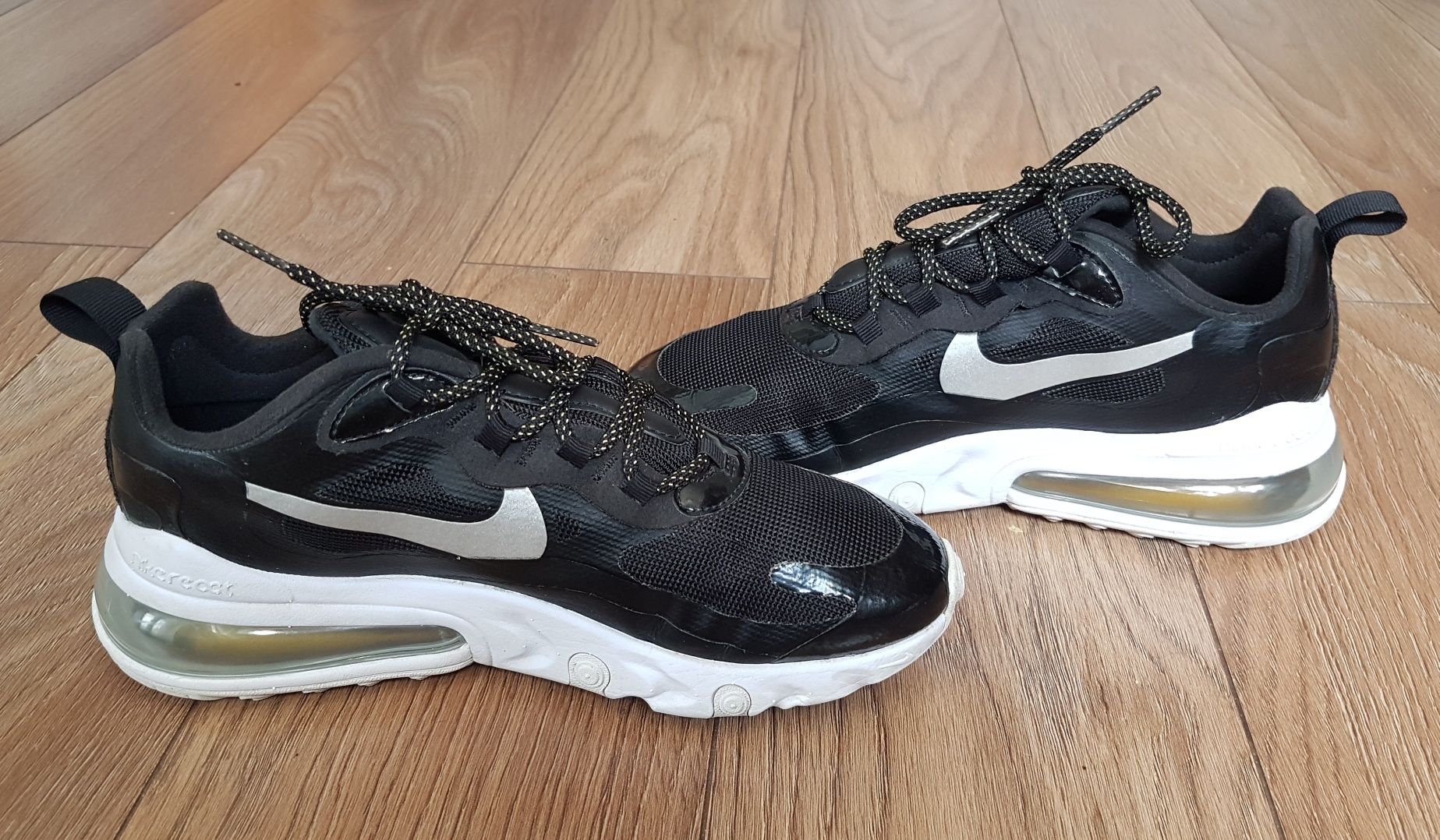 Buty Nike Air Max 270 React Black rozmiar  38,5 okazja Sneakers