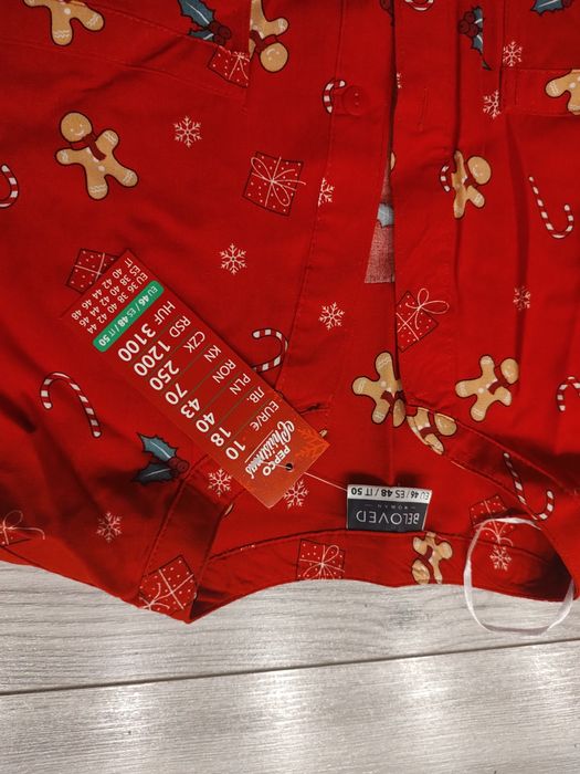 Tunika wzór świąteczny