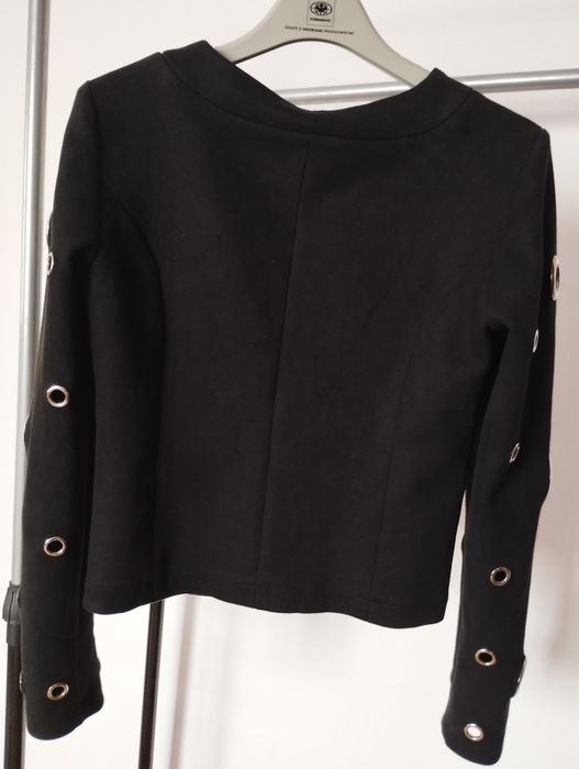 Замшевий короткий піджак