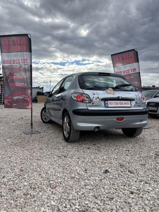 Na Sprzedaż Peugeot 206 1.2B/oszczędny/klima/fajny st/bez rdzy/zamiana