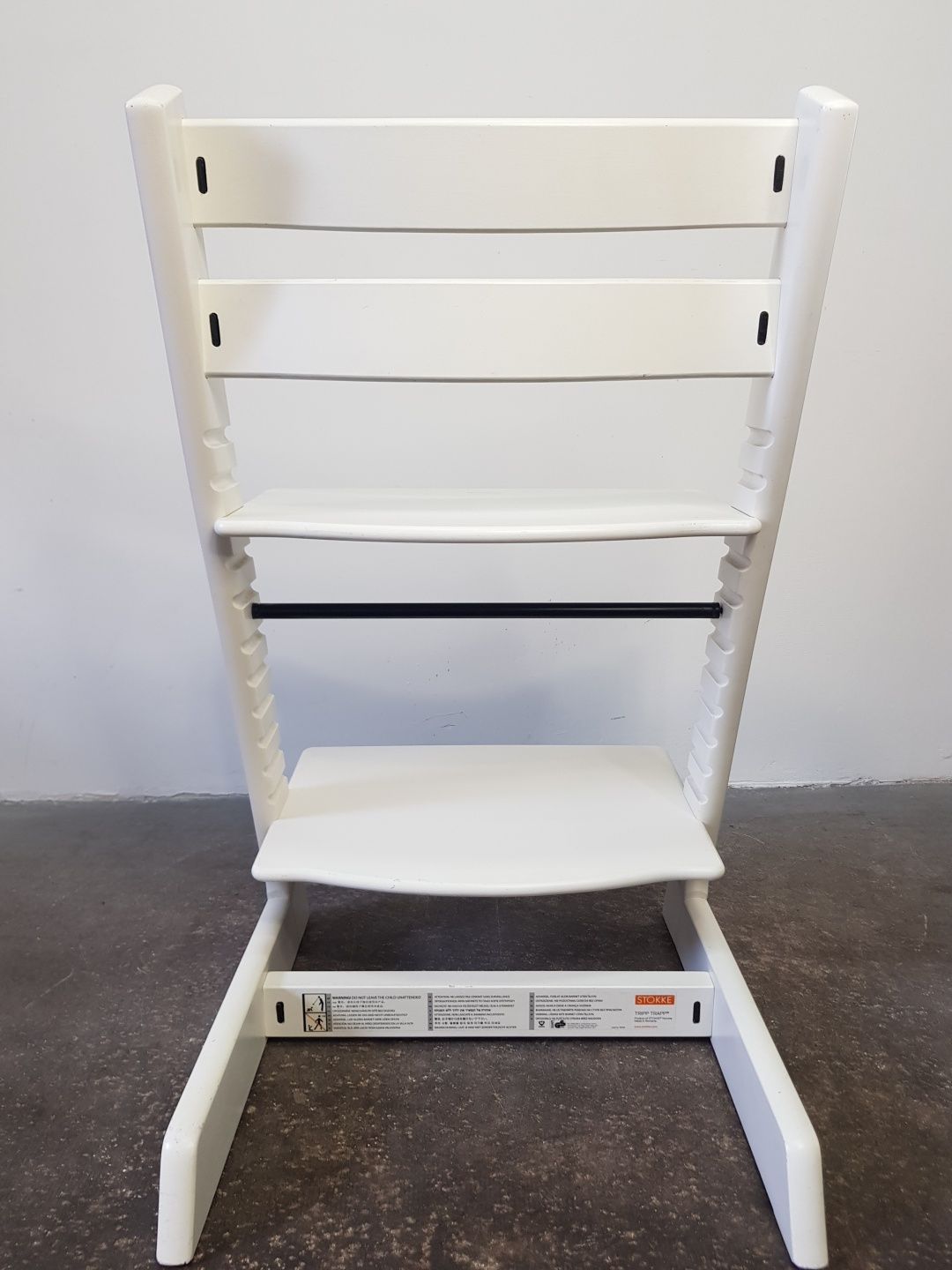Krzesełko Stokke Tripp Trapp - NOWY MODEL - Baby Set Newborn set BIAŁE