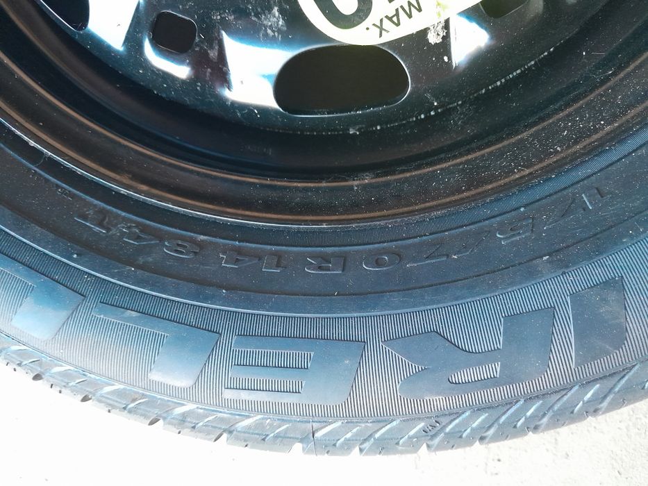 Koło dojazdowe zapasowe 14 cali